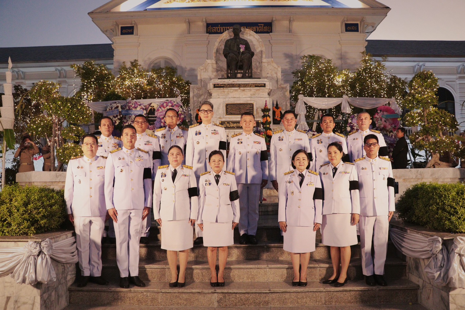 พช.สมุทรสงคราม ร่วมพิธีงานวันที่ระลึกคล้ายวันสิ้นพระชนม์สมเด็จพระเจ้าบรมวงศ์เธอ กรมพระยาดำรงราชานุภาพ ประจำปี 2568